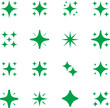 © SUMAIAYEASMIN - set of green icons