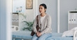 © peopleimages.com - Thinking, woman and waiting in hospital with anxiety, appointment and concern for medical results. Thoughts, female person and nervous patient for checkup, healthcare services and worry for diagnosis