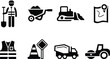© GOKULRATAN - Construction site icons and symbols