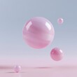 © Chandlerlikes - Soft kawaii pastel objects floating through dreamy gradient worlds with playful modern styling