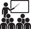 © Masud - Teacher presenting lesson to students in classroom