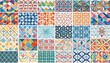 © caa - A vibrant collection of 35 small geometric patterns