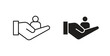 © jannutul - Retention icon set different line and flat style collection.