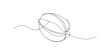 © Graphics Art - Continuous line drawing of a simple single star fruit