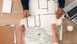 © Andrey Popov - Man And Woman Study City Land Map On Laptop