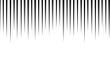© Sumeth - Black radial comics style lines, Straight Vertical Lines, isolated on white background. Speed abstract. Vector illustration