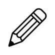 © puntip_a - Pencil writing icon featuring a clean pencil drawing a writing line. Modern vector design ideal for education, note taking, content creation, editing, productivity, and documentation projects.