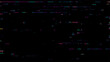 © marruu - Glitch background vector with abstract digital noise effect. Distorted television screen pattern with pixelated horizontal lines. Cyberpunk style texture for modern web design interface.