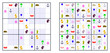 © Tatiana - Colorful sudoku puzzle with different icons on white background