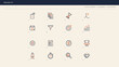 © muse - Priority management and task ranking icons – Ideal for agenda planning apps, urgency matrices, or daily operational checklists.