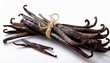 © Vaughn - vanilla pods offering sweet aromatic flavor for cooking and baking ingredients isolated on white background