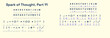 © Nina - Spark of Thought worksheet with symbols and letters in minimalist style