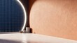 © FQW - Minimalist Interior with Illuminated Tile Arch