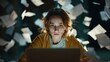 © Sawitree88 - Overwhelmed Woman Facing Digital Information Overload