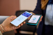 © Rido - Paying using NFC technology by smartphone