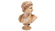 © Hanna - Ancient classical marble bust sculpture of female head art isolated on transparent background Png cut out