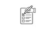 © pato - Hand marking checkbox on ballot paper with pen.