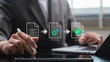 © IDOL'foto - Approval Workflow system streamlining document processing, business validation, authorization routing, operational management and enterprise process execution from submission to approved outcome