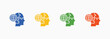 © RiskiAyu - Intelligence Quotient Icon Set Color Multiple Style Collection Illustration