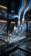 © Maxime - Visualisation de données boursières et de graphiques financiers en trois dimensions