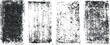 © Purple_Lamp - Grunge texture collection vintage distressed rough black and white backgrounds set