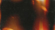 © ale studio  - Abstract Fire Glow Texture with Vintage Film Grain and Scratches