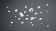 © MSTMAYA - Abstract 3d network structure with a central question mark symbol floating on a dark grey background, for concept, of uncertainty and, data analysis