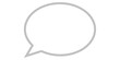 © Hanis - Speech Bubble Icon Isolated On Black Background For Communication Concepts