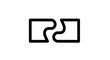 © Al Rafi - Minimalist puzzle piece graphic line art icon with solution