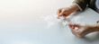 © PicDY - Hands assembling puzzle pieces over a digital world map, symbolizing global business expansion, international collaboration, worldwide connectivity, market integration, and strategic partnerships.