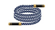 © nurulaan - Coiled blue and white cable.