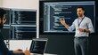 © Best JPG - Software developer explaining code to colleague