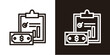 © creation lab studio - Investment Planning  Icon Set White Style Collection
