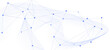 © md - Abstract tech network connection with dots lines and wave. abstract technology background