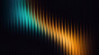 © Rahman - Dynamic abstract background with vertical lines, teal to orange color gradient, and grainy texture