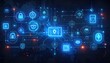 © tolem929 - Digital Network Security and Data Protection Technology Concept.