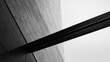 © AbstractAI - modern monochrome painting with intersecting abstract shapes