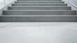 © AbstractAI - Modern architectural stairs close up showing rectangle design on composite material