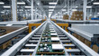 © Larysa - Automated assembly line for electronic circuit boards in a modern factory