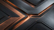 © Bovek Photography - Architecture métallique futuriste en profondeur avec lueur orange