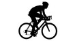 © MstShopna - Cycling silhouette, bicycle icon, bike rider, sports vector Vector