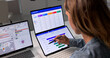© Andrey Popov - Experienced Marketing Manager Analyzes Sales Funnel Data Across Multiple
