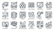 © Prachy - Human Resources and Business Management Outline Icon Collection