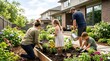 © yayang - Family Gardening Together