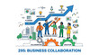 © DARK - Business Collaboration: Teamwork, Strategy, Launch, Success, Innovation, Growth