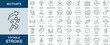 © ChestifyUnion - Motivate icon collection set. Editable stroke.