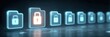 © Thi - Users can access the shared folder to import designs and export the transfer to external storage for a secure backup process.