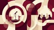 © Latif - Abstract geometric professional conference and meeting illustration