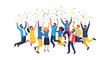 © Bagus - Diverse Group of People Celebrating Together.