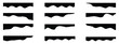 © MST. NISHA - Jagged rectangle. Set of Paper torn.  Set of Paper torn, jagged edge rectangle shape. Set of ripped paper, jagged border, torn sheets paper top, collection of torn, Jagged rectangle.